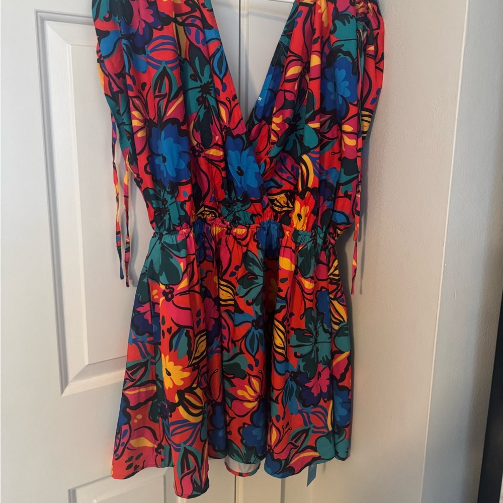 Large cupshe dress/swim cover up